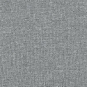 Canapé Chesterfield 3 places gris clair tissu