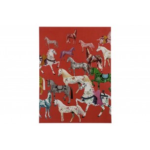 Tableau design 120x90 cm en toile coloris rouge Tableau design 120x90 cm en toile coloris rouge