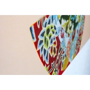 Tableau décoratif Tête de bouddha en toile tissu