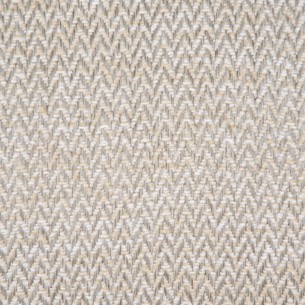 Fauteuil longue LONDON revetement tissu cooris sable avec pieds en noyer Fauteuil longue LONDON revetement tissu cooris sable avec pieds en noyer