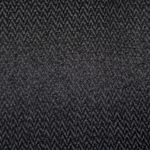 Fauteuil longue LONDON revetement tissu coloris gris foncé avec pieds en noyer Fauteuil longue LONDON revetement tissu coloris gris foncé avec pieds en noyer