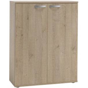 Meuble de rangement moderne pour bureau coloris chêne royal Meuble de rangement moderne pour bureau coloris chêne royal