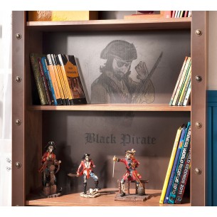 Bibliothèque design royal pour chambre enfant