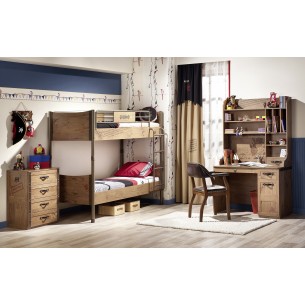 Bibliothèque design royal pour chambre enfant