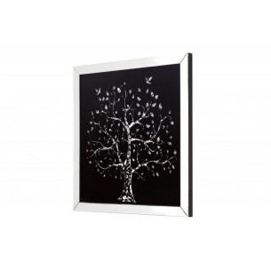 Tableau magnifique mural 80x80 cm Grand Arbre en cristaux Tableau magnifique mural 80x80 cm Grand Arbre en cristaux
