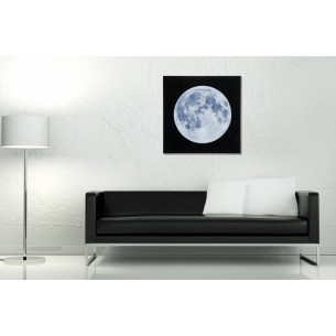 Tableau décoratif 60x60cm "Pleine lune" Tableau décoratif 60x60cm "Pleine lune"