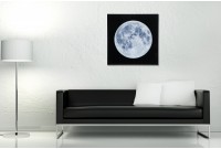 Tableau décoratif 60x60cm "Pleine lune"