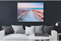 Tableau décoratif  60x80cm "Vue sur mer"