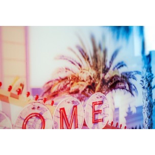Tableau design Las Vegas en verre trempé 120 x 80 cm Tableau design Las Vegas en verre trempé 120 x 80 cm