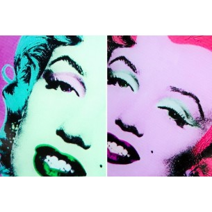 Tableau design Marylin Monroe pop-art multicouleur Tableau design Marylin Monroe pop-art multicouleur