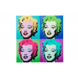 Tableau design Marylin Monroe pop-art multicouleur Tableau design Marylin Monroe pop-art multicouleur