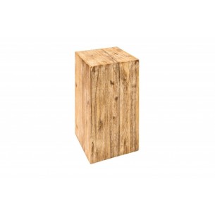 Colonne design naturel de 50 cm en bois massif Colonne design naturel de 50 cm en bois massif