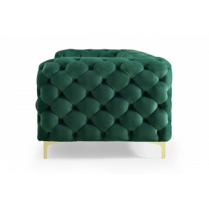 Canapé design BAROQUE 240cm velours vert