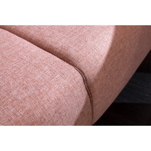 Canapé-lit convertible de 208cm coloris vieux rose Canapé-lit convertible de 208cm coloris vieux rose