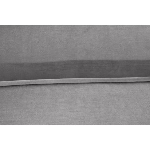 Canapé d'angle VELVET design capitonné coloris gris Canapé d'angle VELVET design capitonné coloris gris