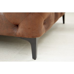 Canapé 3 places design baroque en brun antique, 240cm Canapé 3 places design baroque en brun antique, 240cm