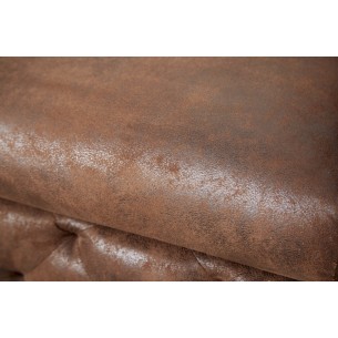 Fauteuil design baroque coloris marron antique
