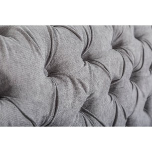 Canapé 230cm design baroque coloris gris