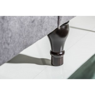 Canapé 230cm design baroque coloris gris