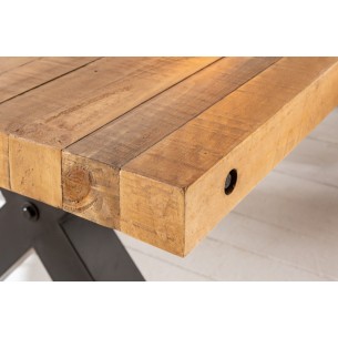 Table à manger de 240cm en bois massif Table à manger de 240cm en bois massif